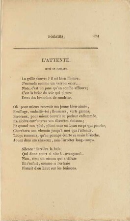 L'Attente