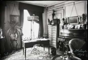 Paris. Interieur Appartement Insinger (86 Bd. Haussmann). Salon