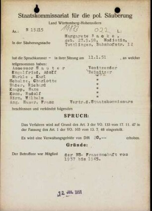 Nacke, Margarete