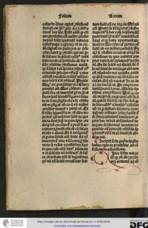 Incipit secunda pars principalis huius operis de pentitentis ad confessionem admissione.