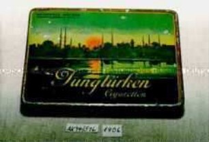 Blechdose für 25 Stück "Jungtürken Cigaretten"