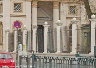 St. Jacobi-Kirchhof I / Einfriedung; Berlin, Neukölln