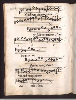 Orlandus : Quam benignus es