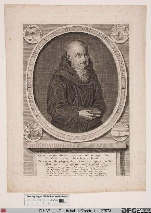 Bildnis Placide de Sainte-Hélène (lat. Placidus a Sancta Helena)