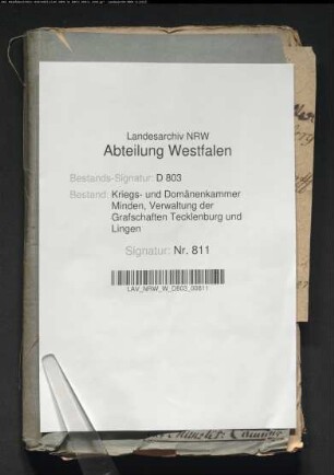 Hütung der Schafe in der Grafschaft Tecklenburg