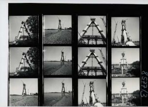 Fleher Brücke - Beton-Pylon, Düsseldorf (Flehe), 1977