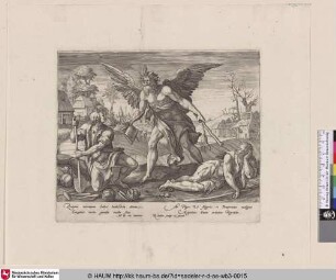 [Die Zeit zwischen dem Fleißs und der Faulheit; Father time between labour and idleness]