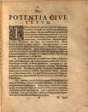 De Potentia Civitatum ... Praeside Ioh. Henrico Boeclero ... respondebit ... Iacobus Maclier Nobilis Suecus