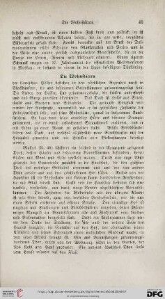 Die Wohnstätten