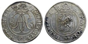 2 Mark Lübsch, Hzgl. Schleswig-Holstein-Gottorpische Linie, Christian Albrecht (1659 - 1694)