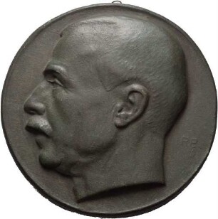 Einseitige Medaille von Rudolf Pauschinger auf Peter Goessler