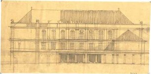 Fischer, Theodor; Bayreuth (Bayern); Rathaus (Umbau Infanteriekaserne) und Saalbau - Ansicht