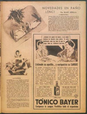 Novedades en paño lenci
