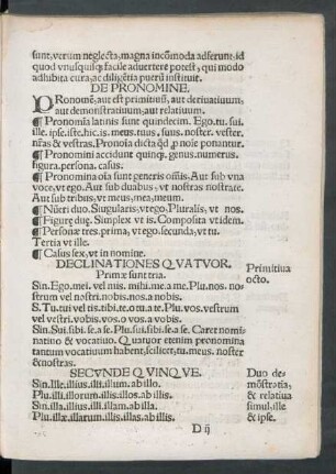 De Pronomine.