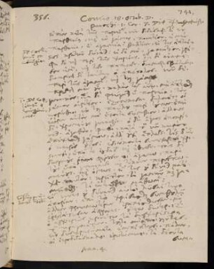741-744, 18.10.1599, 1. Cor 7