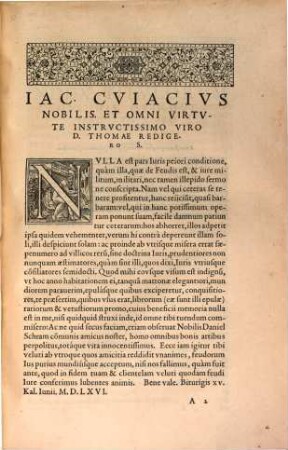 De feudis : libri V.