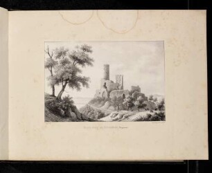 Die Strahlenburg zu Schriesheim