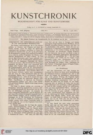 Heft 32 (7. Juli 1911)