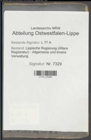 Truppenverpflegung im Stift Cappel