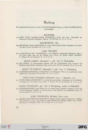 Nachtrag (Nr. 648-675)