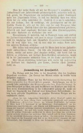 Humanisierung der Genußmittel