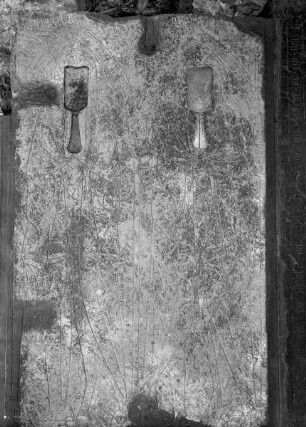 Doppelgrabstein aus der Abtei Sankt Bavo