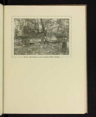 Einfriedungen auf dem St. Johannis-Friedhof in Hamburg