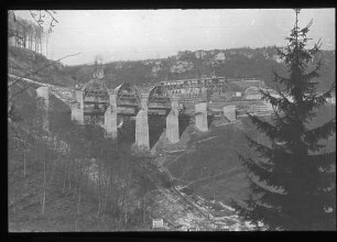 Drachenlochbrücke: Lehrgerüste