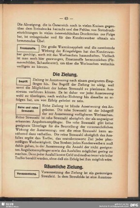 Räumliche Zielung