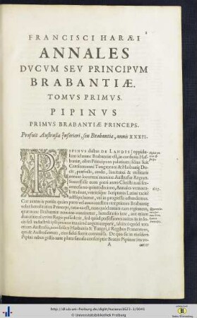 Pipinus - Ludovicus Balbus.