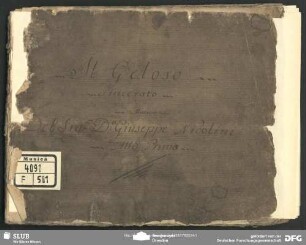 Il Geloso sincerato - Mus.4091-F-501