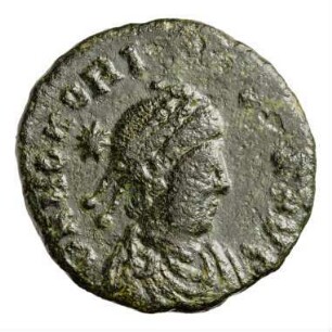 Münze, Aes 4, 408 - 423 n. Chr.