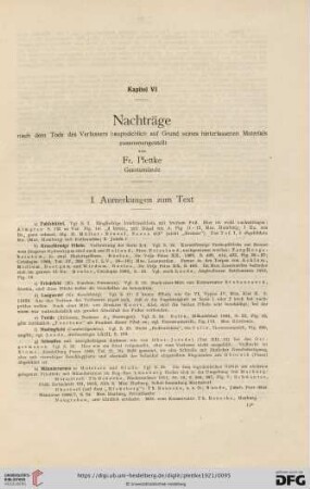I. Anmerkungen zum Text