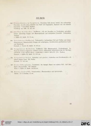 Silber (Nr. 352-358)