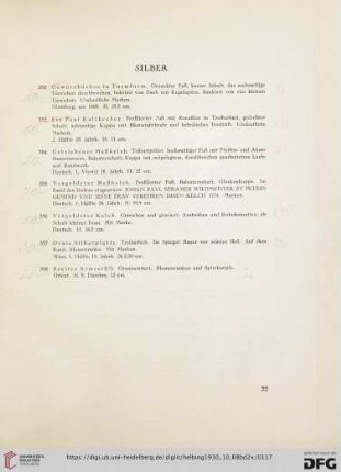 Silber (Nr. 352-358)