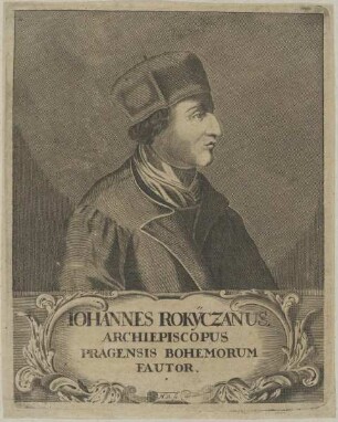 Bildnis des Iohannes Rokyczanus