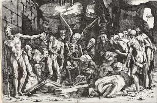 Allegorie des Todes und des Ruhmes (»Die Skelette«)