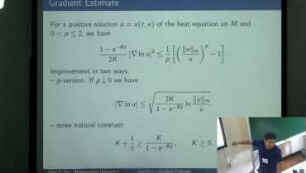 Brownian Motion and Hamilton´s Gradient Estimate