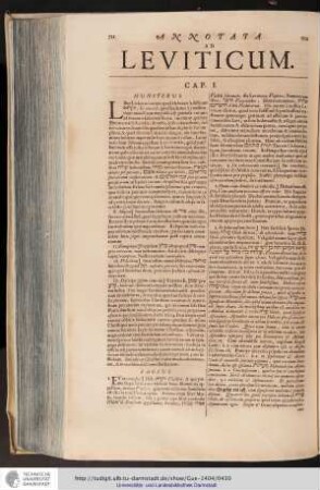 Annotata ad Leviticum