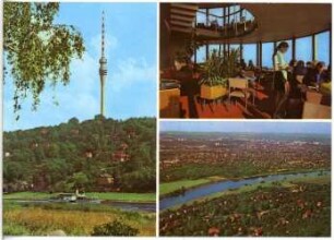 Dresden. Fernsehturm mit Gaststätte