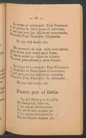 Paseo por el Bétis