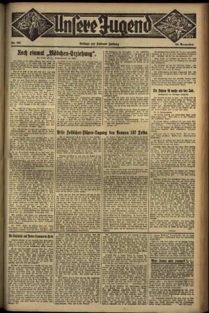 Zweite Ausgabe vom Mittwoch, den 14. November 1934.