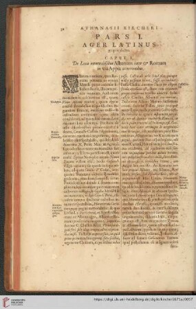 Pars I: Ager Latinus proprie dictus