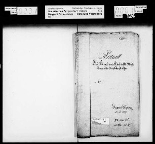 Aufzeichnungen über Vorgänge beim königlichen und kurfürstlichen Bergamt Voigtsberg, Band 11
