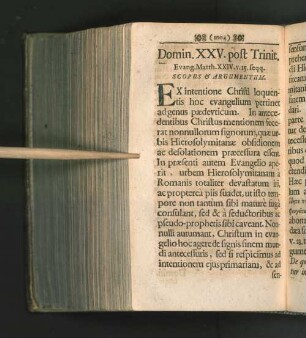 [Dominica XXV. Post Trinitatis - Dominica XXVII. Post Trinitatis]