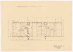 Siedlung Hinrichssegen, Bruckmühl Doppelwohnhaus: Grundriss Erdgeschoss 1:50