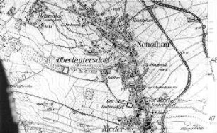 Eibau-Neueibau. Meßtischblatt, Sekt. Löbau, 1884