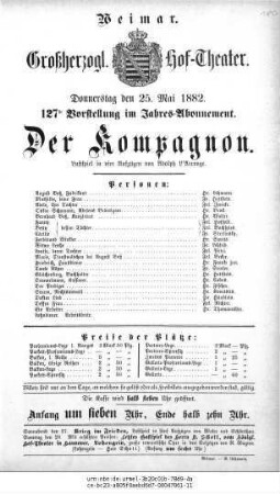 Der Kompagnon