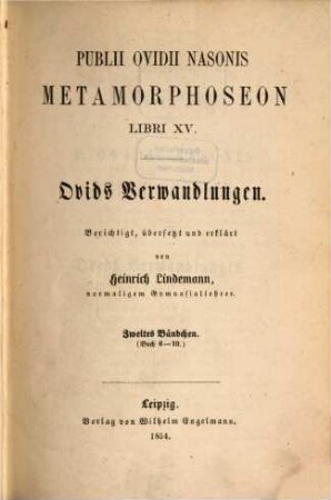 Publii Ovidii Nasonis Metamorphoseon : Libri XV. 2