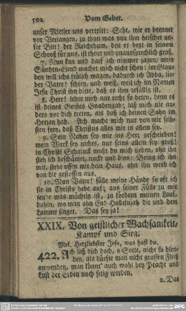 XXIX. Von geistlicher Wachsamkeit, Kampf und Sieg
